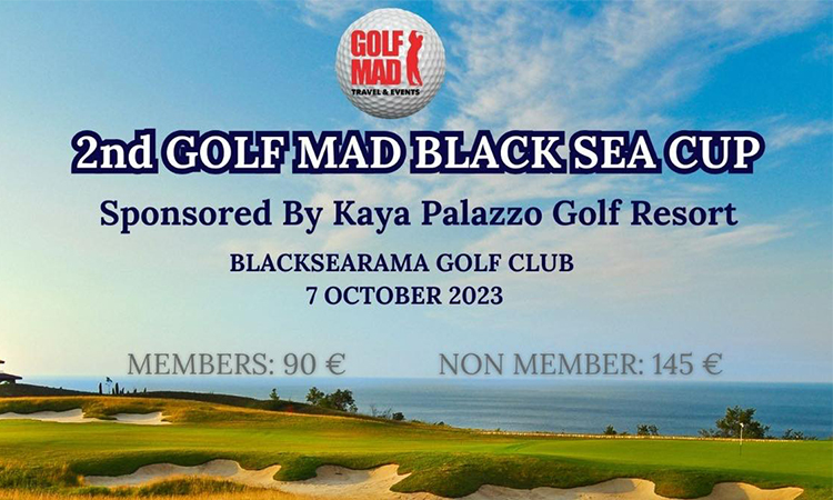 Golf Mad Black Sea Cup
