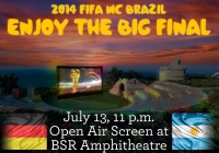 The World Cup Final 2014 night at BSR Amphitheatre