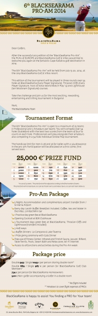 2014 BlackSeaRama Pro-Am Set to Be Biggest Yet