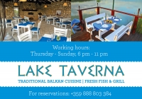 Lake Taverna increasing operating days. Welcome on Sundays