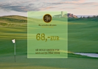 March course news: Special Green fee of 68 EUR