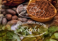 Culinary moments:October with a scent of bay leaf, green pepper and cacao